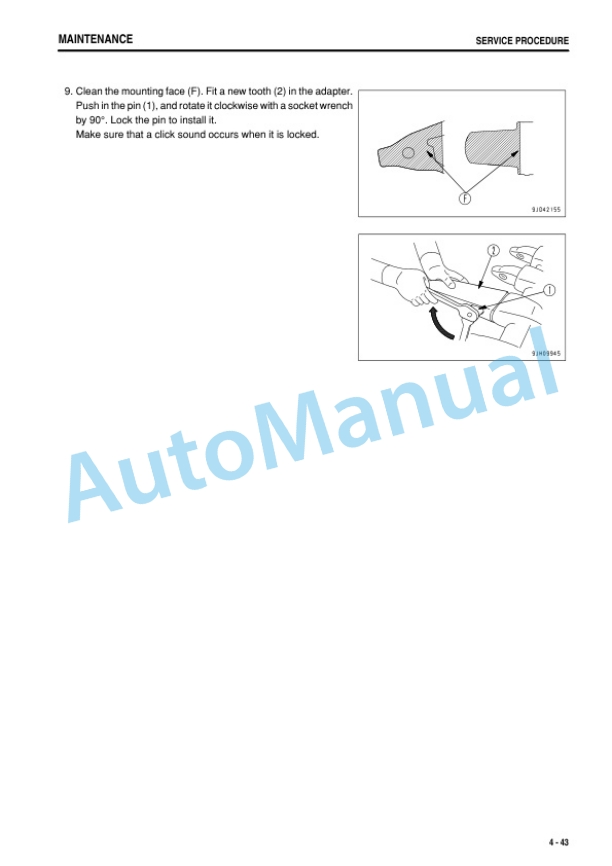 Komatsu WA1200-6 Wheel Loader Operation and Maintenance Manual TEN01139-00-5