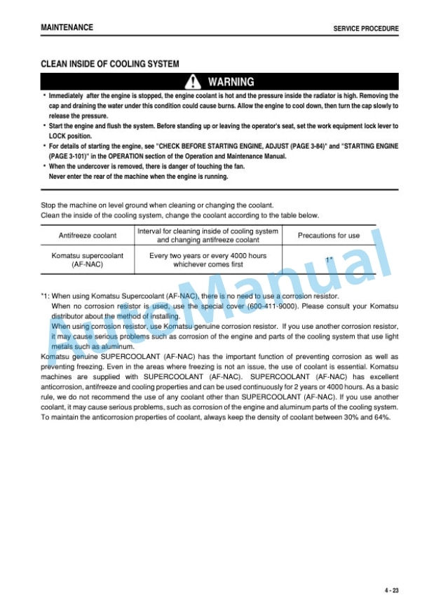 Komatsu WA150-5 Wheel Loader Operation and Maintenance Manual PEN00572-05-5