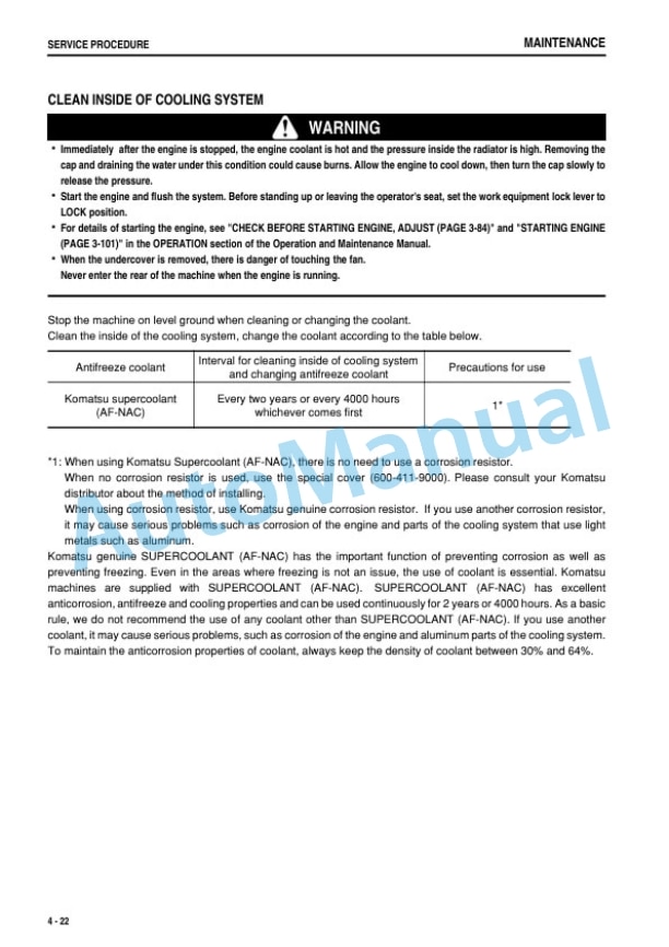 Komatsu WA150-5 Wheel Loader Operation and Maintenance Manual TEN00537-04-5