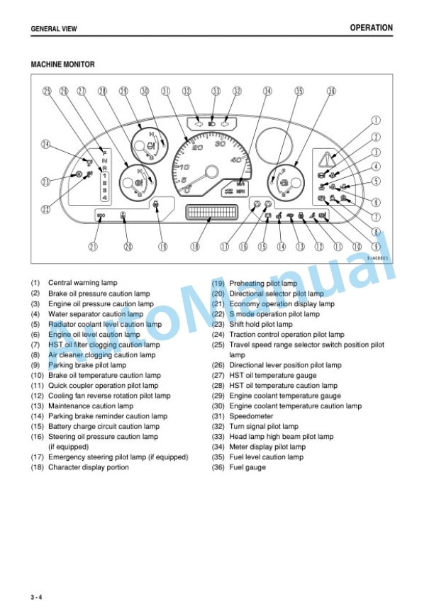 Komatsu WA150-6 Wheel Loader Operation and Maintenance Manual PEN01792-00-2