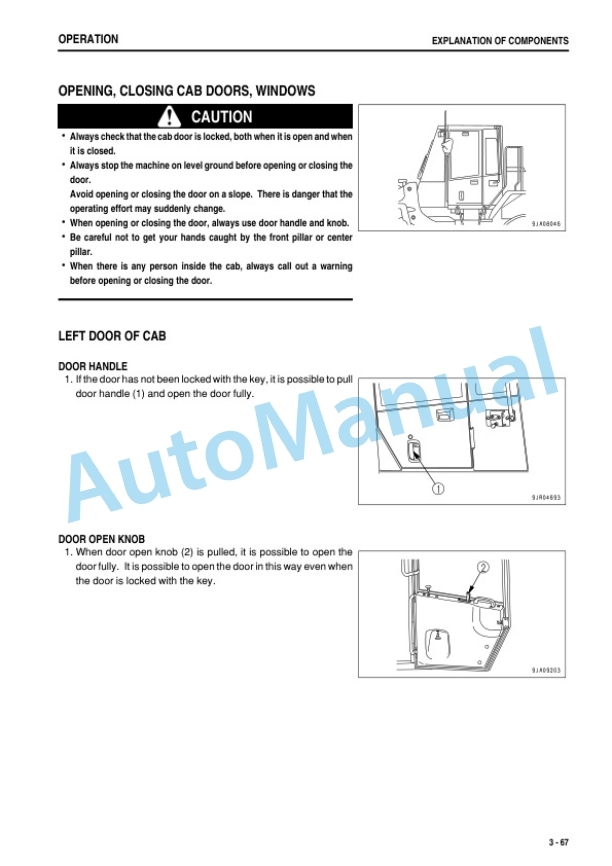 Komatsu WA150-6 Wheel Loader Operation and Maintenance Manual PEN01792-00-3