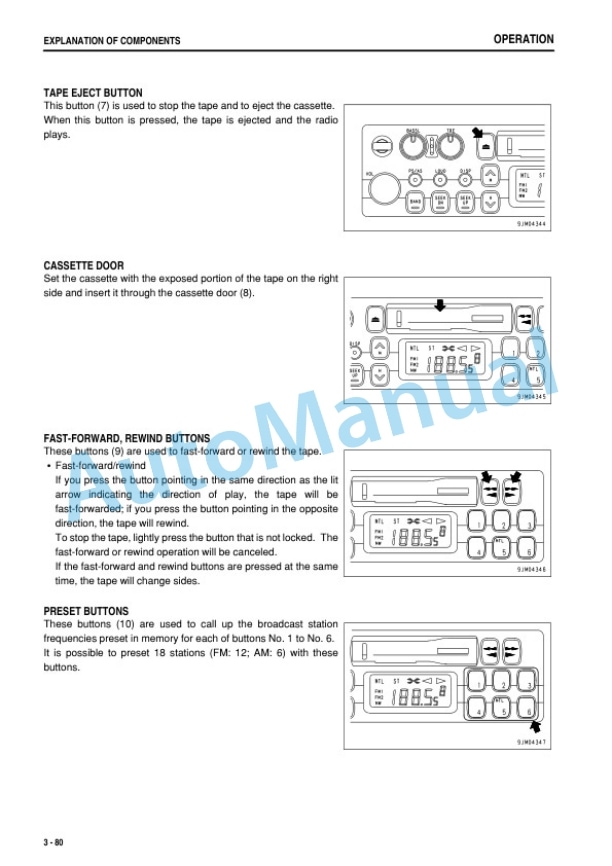 Komatsu WA200-6 Wheel Loader Operation and Maintenance Manual PEN01016-06-3