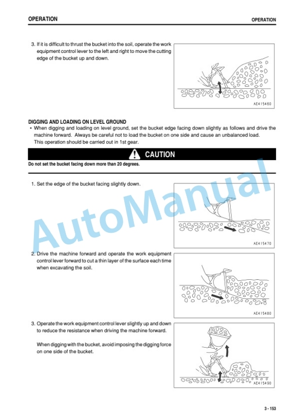 Komatsu WA200-6 Wheel Loader Operation and Maintenance Manual PEN01857-00-4