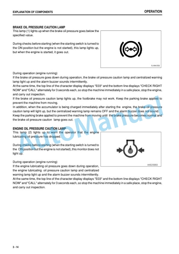 Komatsu WA200PZ-6 Wheel Loader Operation and Maintenance Manual TEN01101-00-2