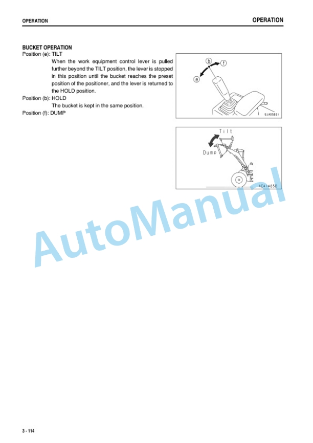 Komatsu WA250-5 Wheel Loader Operation and Maintenance Manual PEN01787-00-4