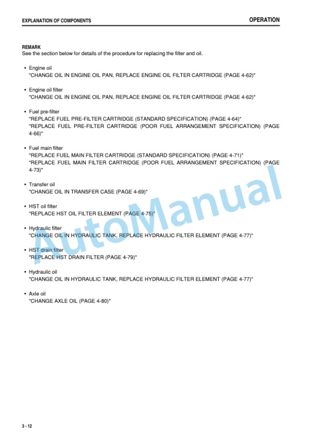 Komatsu WA250-6 Wheel Loader Operation and Maintenance Manual PEN00497-11-2