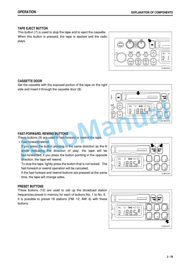 Komatsu WA250-6 Wheel Loader Operation and Maintenance Manual PEN01017-05-3