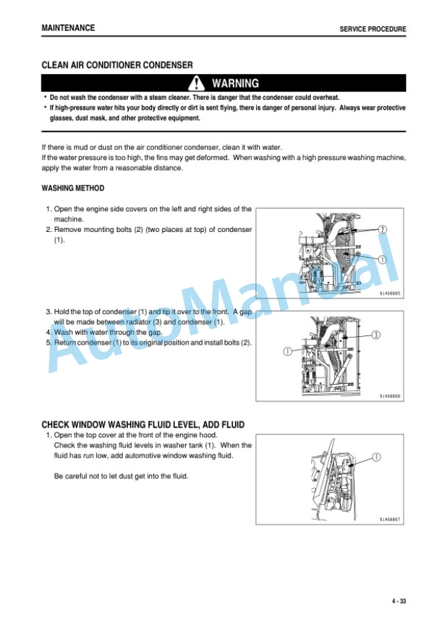 Komatsu WA250-6 Wheel Loader Operation and Maintenance Manual PEN01859-00-5