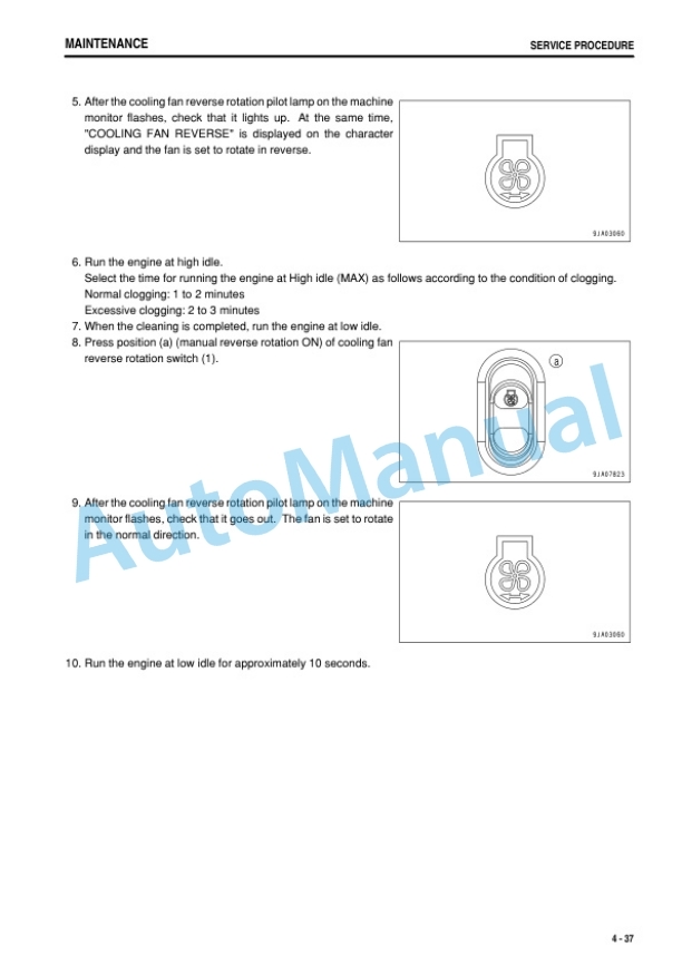 Komatsu WA250-6 Wheel Loader Operation and Maintenance Manual PEN01860-00-5