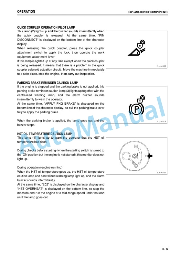 Komatsu WA250PZ-6 Wheel Loader Operation and Maintenance Manual TEN01102-00-2