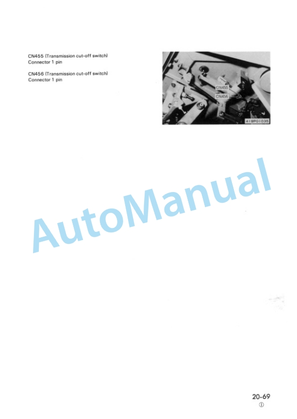 Komatsu WA320-1 Wheel Loader Shop Manual SEBMU4190103-3