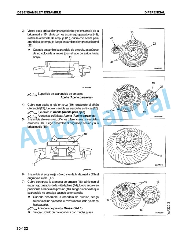 Komatsu WA320-3 Avance Loader Shop Manual GSBM006005-5