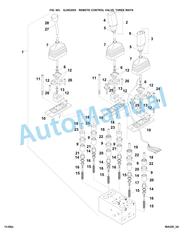 Komatsu WA320-3 Parts Manual WA320_3A-5