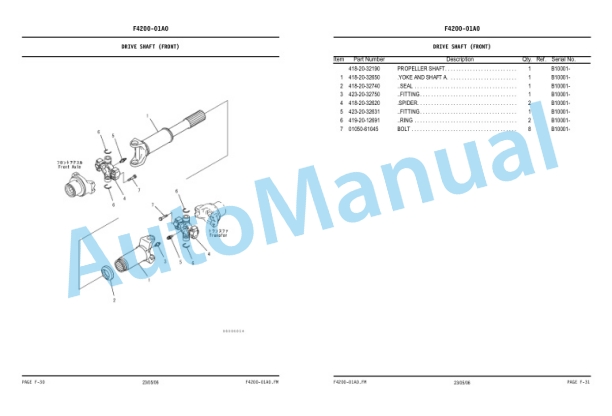 Komatsu WA320-5-W, SAA6D102E-2 Parts Manual KEPB001400-3