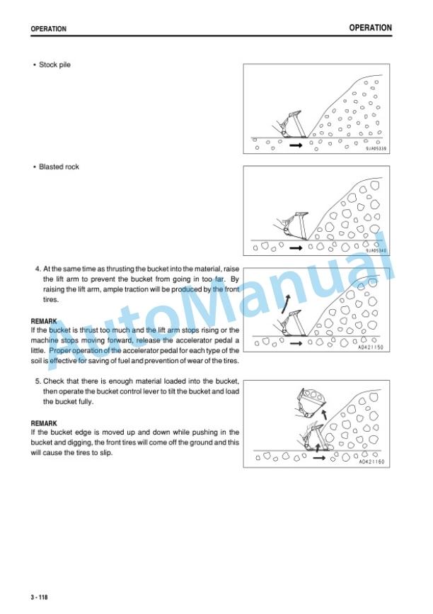 Komatsu WA320-5 Wheel Loader Operation and Maintenance Manual PEN01881-00-4