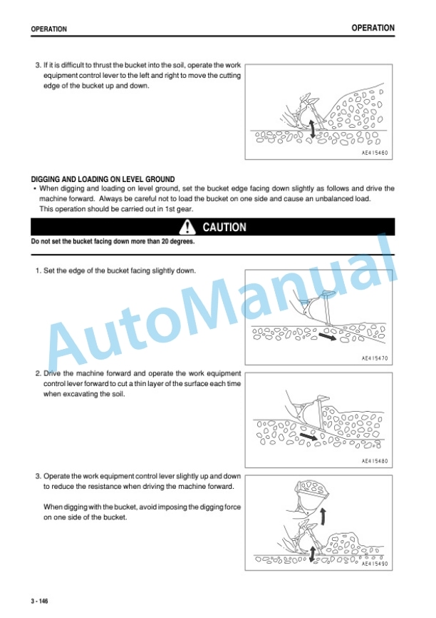 Komatsu WA320-6 Wheel Loader Operation and Maintenance Manual PEN00498-14-4