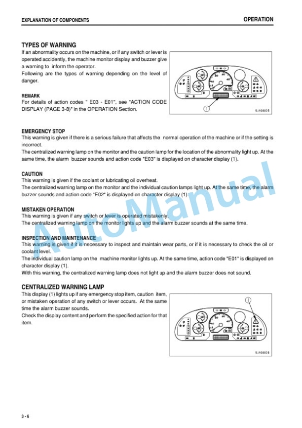 Komatsu WA320-6 Wheel Loader Operation and Maintenance Manual PEN00860-09-2