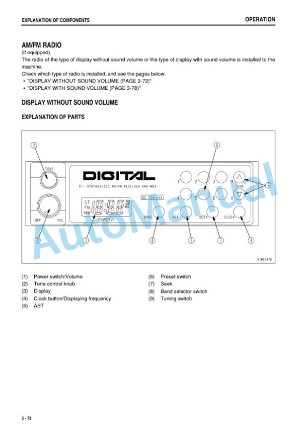 Komatsu WA320-6 Wheel Loader Operation and Maintenance Manual PEN00860-09-3