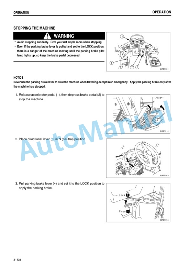 Komatsu WA320-6 Wheel Loader Operation and Maintenance Manual PEN00860-09-4