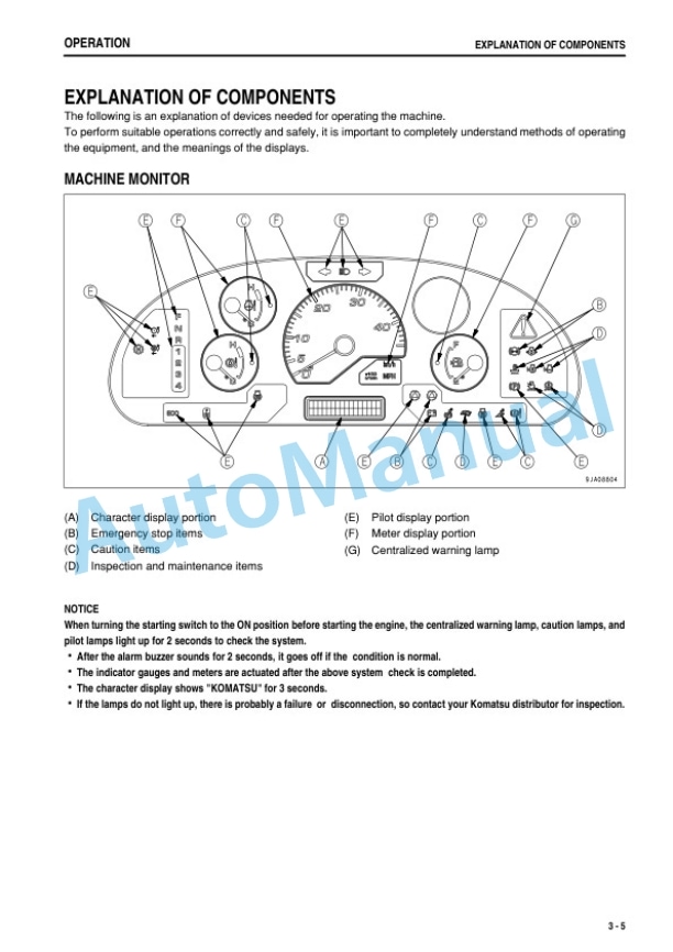 Komatsu WA320-6 Wheel Loader Operation and Maintenance Manual PEN01018-07-2