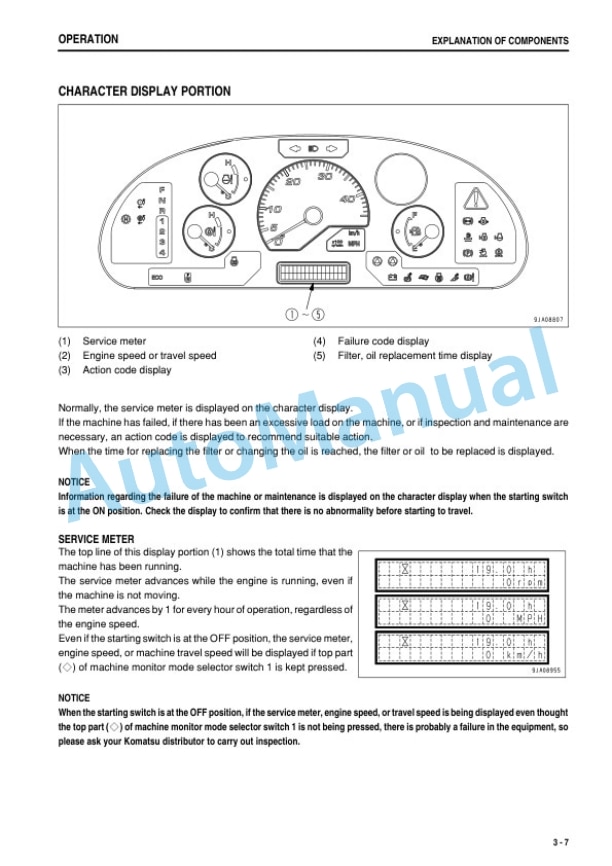 Komatsu WA320-6 Wheel Loader Operation and Maintenance Manual PEN01863-00-2