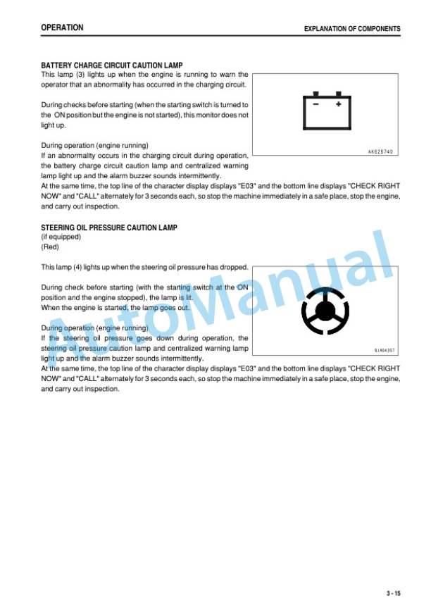 Komatsu WA320PZ-6 Wheel Loader Operation and Maintenance Manual TEN01103-00-2