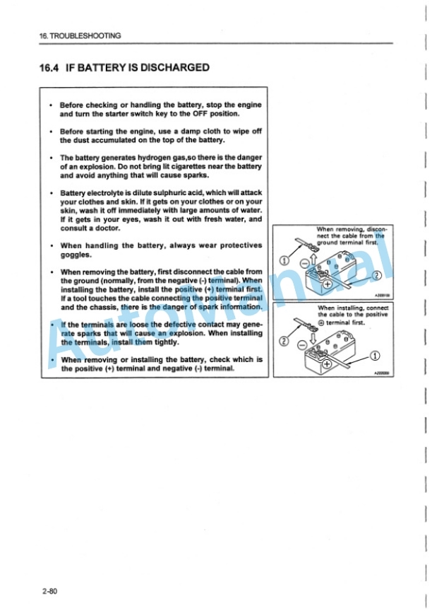 Komatsu WA420-3 Wheel Loader Operation and Maintenance Manual VEAM470100-4