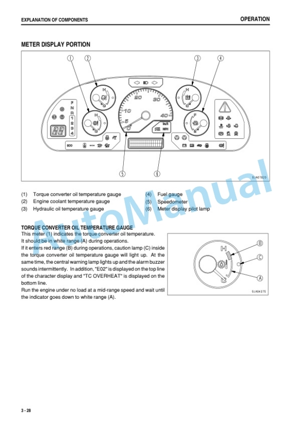 Komatsu WA430-6 Wheel Loader Operation and Maintenance Manual PEN01868-00-2