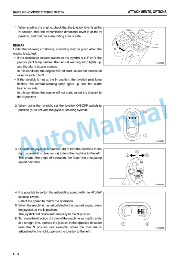 Komatsu WA430-6 Wheel Loader Operation and Maintenance Manual PEN01868-00-5