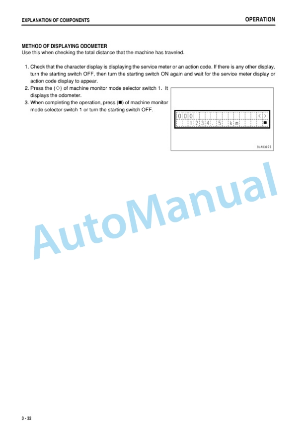 Komatsu WA430-6 Wheel Loader Operation and Maintenance Manual TEN01061-01-2