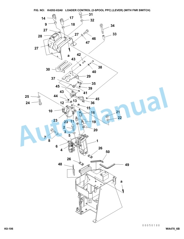 Komatsu WA470-6 Parts Manual WA470_6B-4