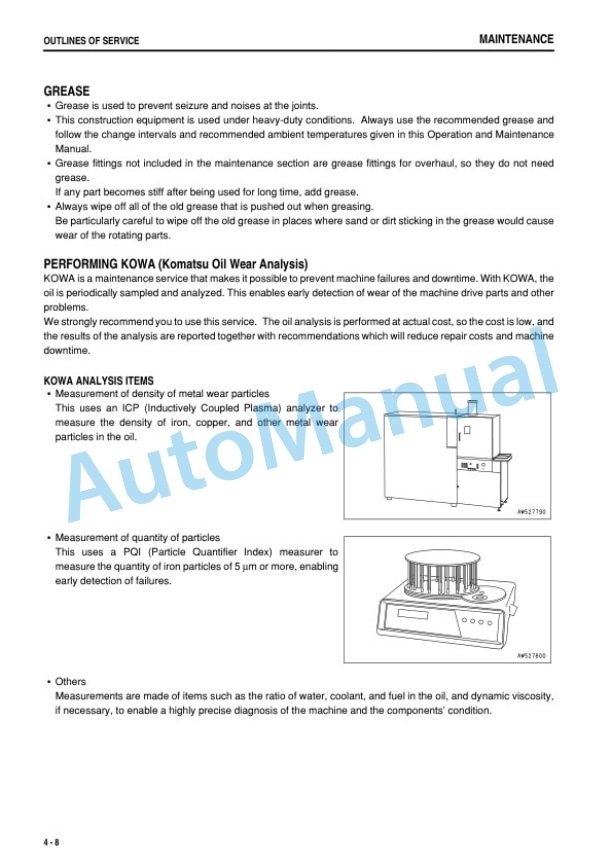 Komatsu WA470-6 Wheel Loader Operation and Maintenance Manual PEN01871-00-4