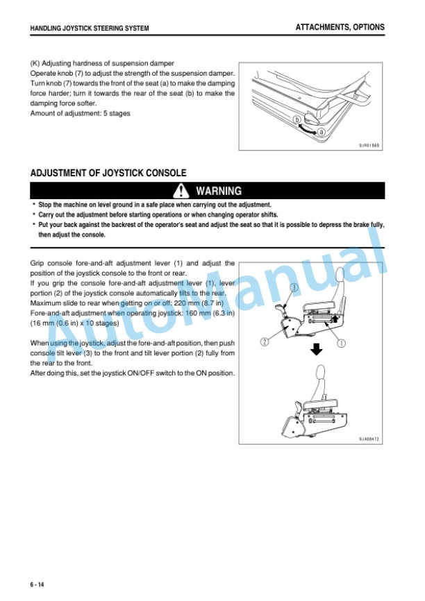 Komatsu WA470-6 Wheel Loader Operation and Maintenance Manual PEN01871-01-5