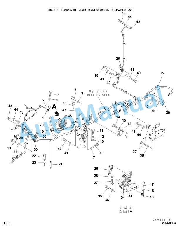 Komatsu WA470-6LC Parts Manual-2