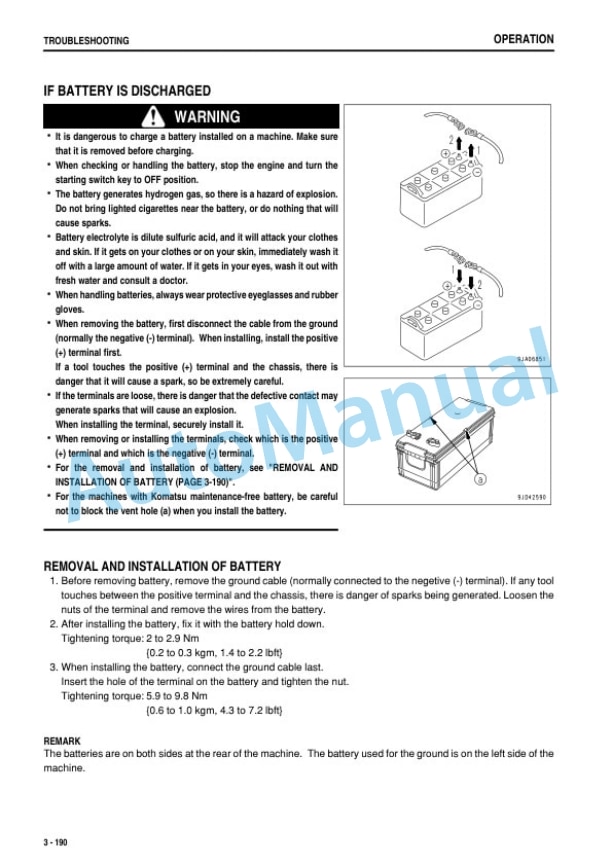 Komatsu WA470-6R, WA480-6R Wheel Loader Operation and Maintenance Manual PEN01666-02-4