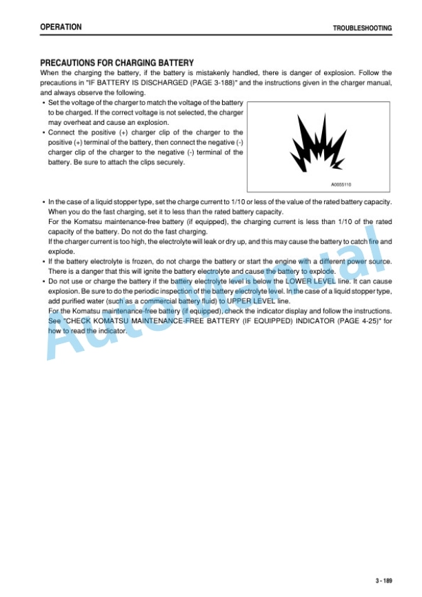 Komatsu WA470-6R, WA480-6R Wheel Loader Operation and Maintenance Manual PEN01875-01-4