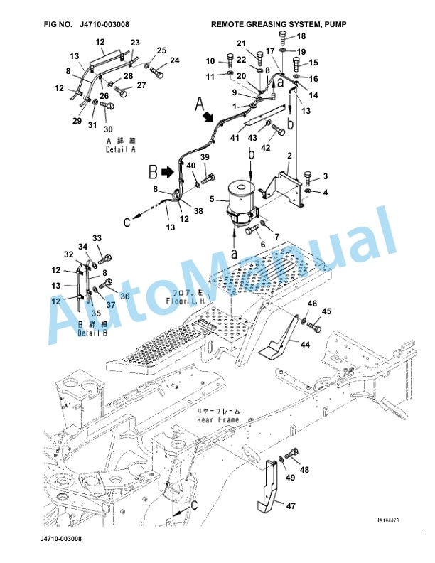 Komatsu WA475-10E0 Parts Catalog 120001-Up-4