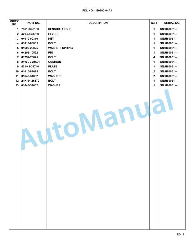 Komatsu WA480-6 Parts Manual-2