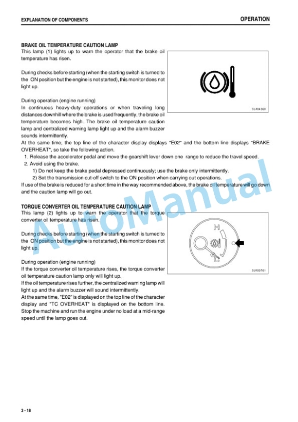 Komatsu WA480-6 Wheel Loader Operation and Maintenance Manual PEN01699-01-2