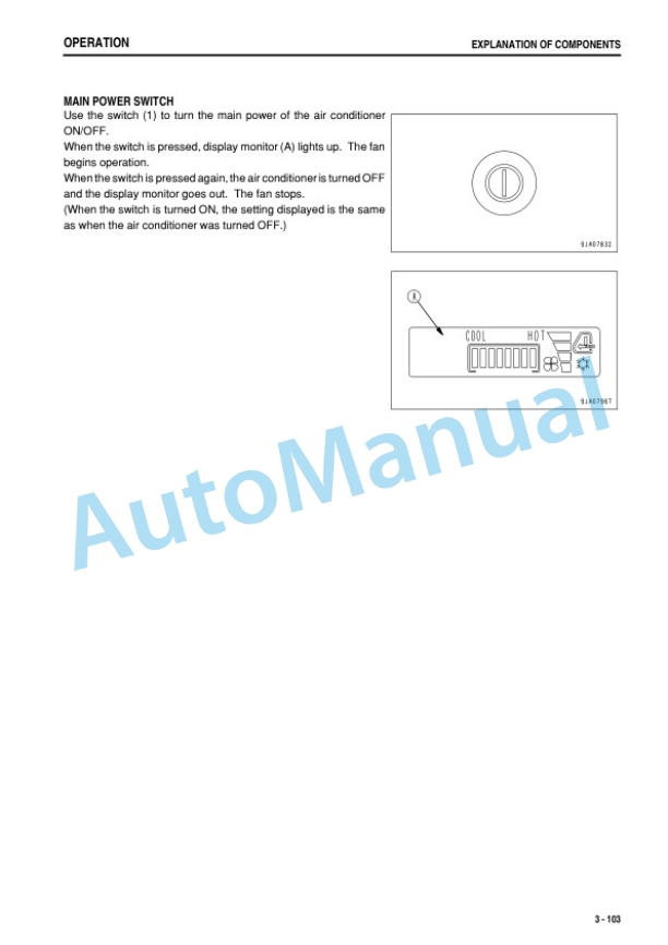 Komatsu WA480-6 Wheel Loader Operation and Maintenance Manual PEN01699-01-3