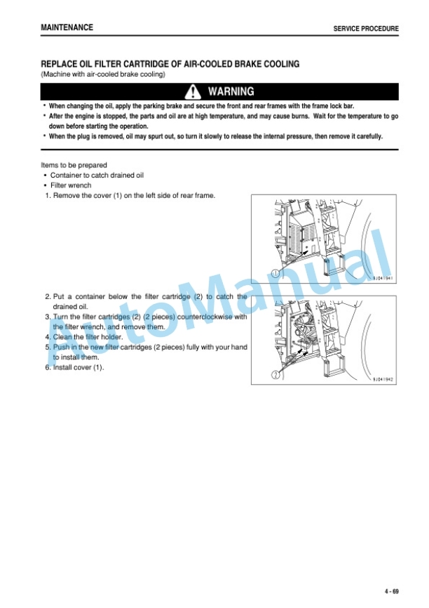 Komatsu WA480-6 Wheel Loader Operation and Maintenance Manual PEN01699-01-5