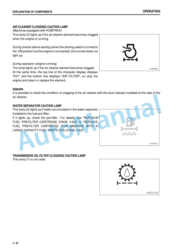 Komatsu WA480-6 Wheel Loader Operation and Maintenance Manual PEN01872-00-2
