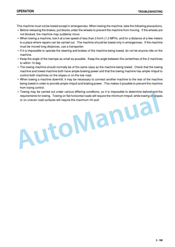 Komatsu WA480-6 Wheel Loader Operation and Maintenance Manual PEN01872-00-4