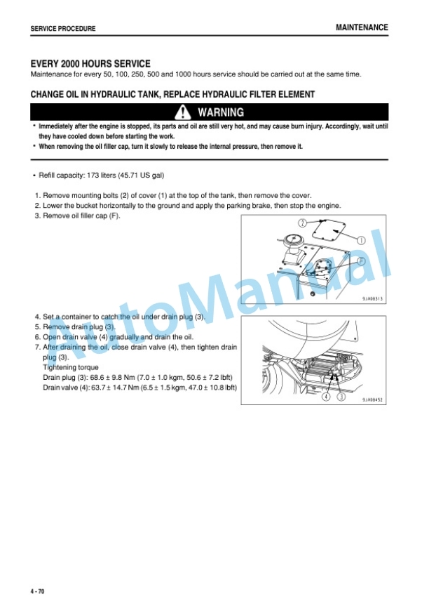 Komatsu WA480-6 Wheel Loader Operation and Maintenance Manual PEN01872-00-5
