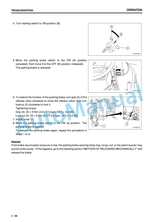 Komatsu WA480-6 Wheel Loader Operation and Maintenance Manual PEN01872-01-4
