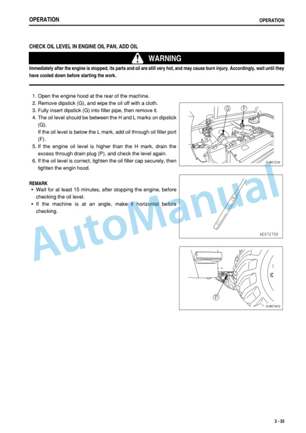 Komatsu WA50-6 Wheel Loader Operation and Maintenance Manual TEN01094-01-3