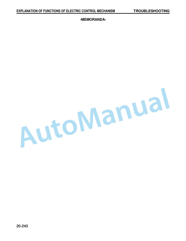 Komatsu WA500-3 Wheel Loader Shop Manual CEBM001203-3
