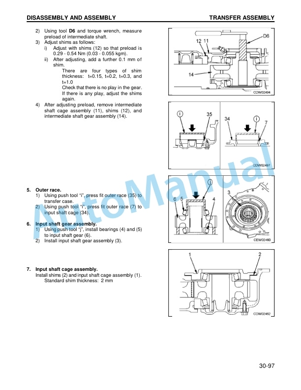 Komatsu WA500-3 Wheel Loader Shop Manual CEBM001203-5