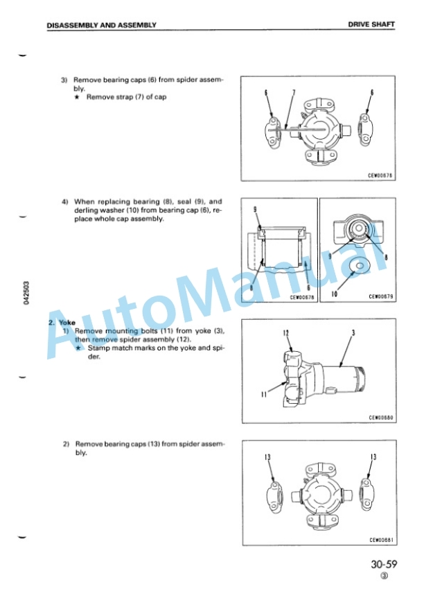 Komatsu WA500-3 Wheel Loader Shop Manual SEBM009016-5