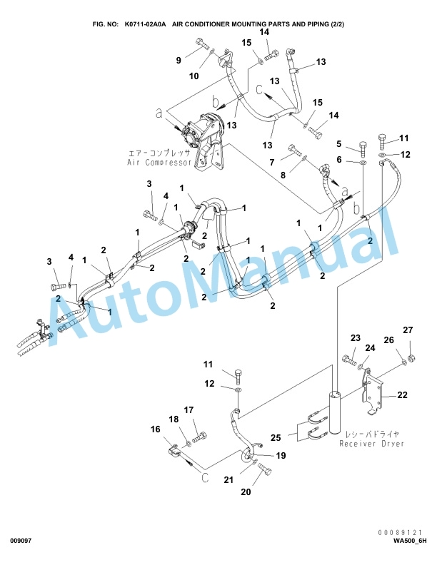 Komatsu WA500-6 Parts Manual-4